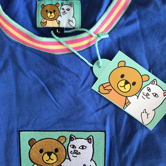 NWT Sold-Out Ripndip x Teddy Fresh Longsleeve - Picture 3 of 6